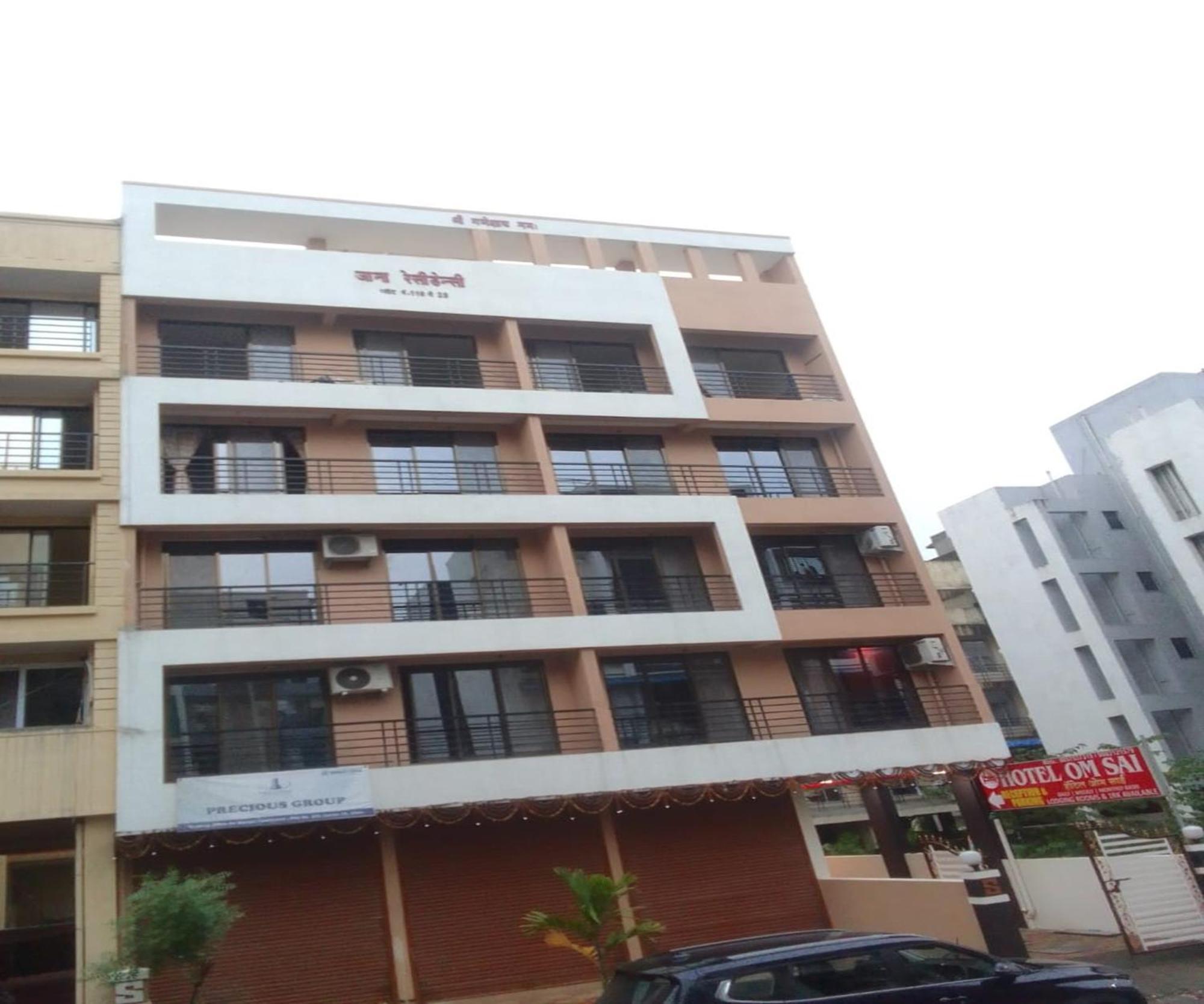 Hotel Om Sai Navi Mumbai Exterior foto